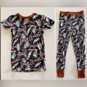4T Jungle Print Bamboo Pajamas